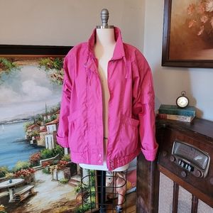 Pink vtg 80s Jacket Medium
